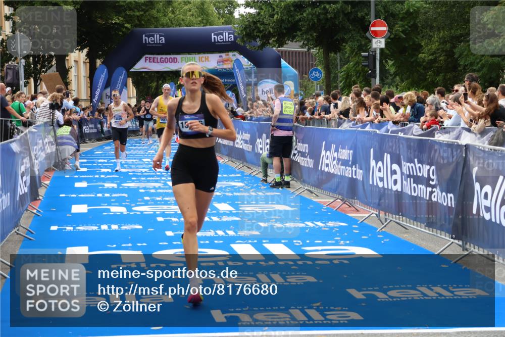 29.06.2025 - hella hamburg halbmarathon Zöllner http://msf.ph/oto/8176680 29.06.2025 10:27:27 Ziel 4678, 14019, 15136, 15576, 18567 meine-sportfotos.de