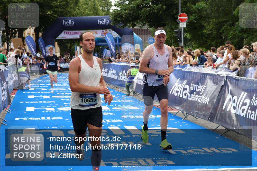 29.06.2025 - hella hamburg halbmarathon Zöllner http://msf.ph/oto/8177148 29.06.2025 10:27:47 Ziel 1122, 5367, 8731, 10655, 17893 meine-sportfotos.de