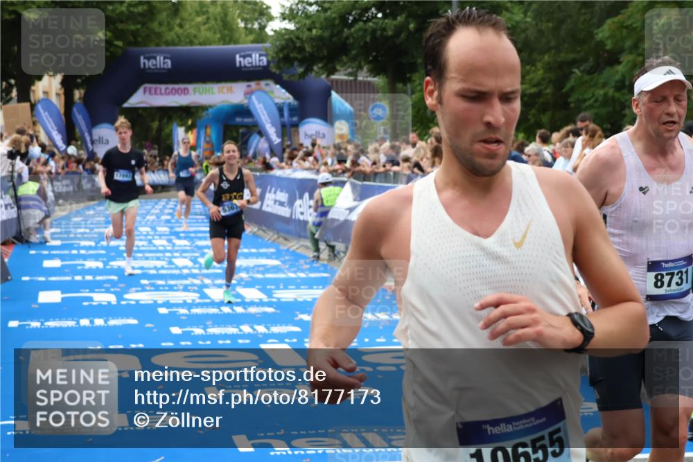 29.06.2025 - hella hamburg halbmarathon Zöllner http://msf.ph/oto/8177173 29.06.2025 10:27:48 Ziel 1122, 5367, 8731, 17893 meine-sportfotos.de
