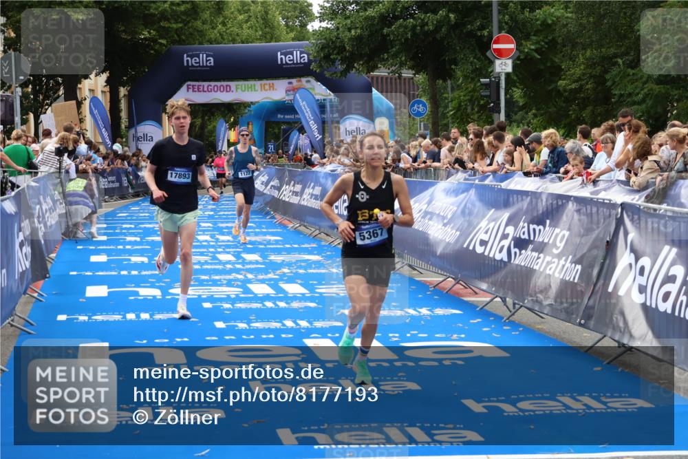 29.06.2025 - hella hamburg halbmarathon Zöllner http://msf.ph/oto/8177193 29.06.2025 10:27:49 Ziel 1122, 5367, 17893 meine-sportfotos.de