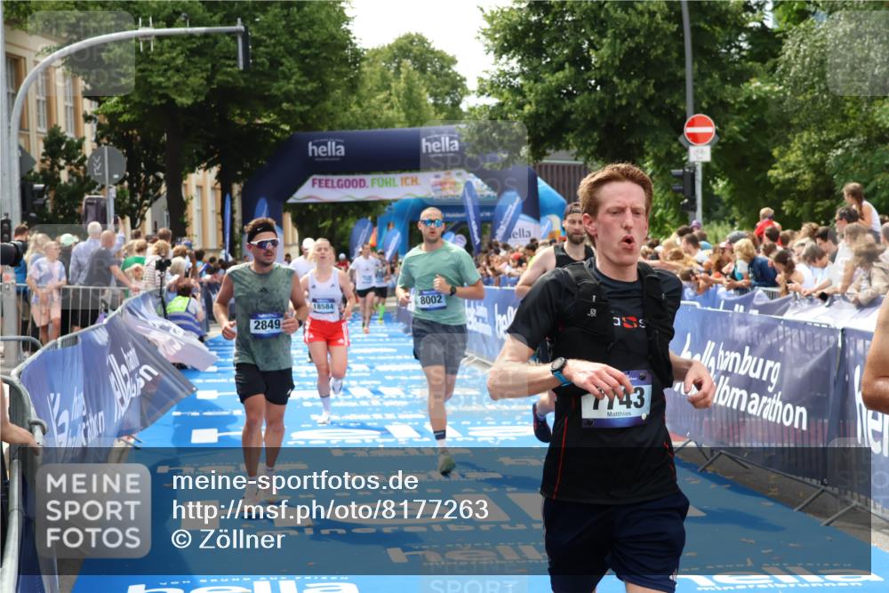 29.06.2025 - hella hamburg halbmarathon Zöllner http://msf.ph/oto/8177263 29.06.2025 10:38:21 Ziel 1042, 1688, 2849, 3431, 6095, 7110, 7743, 8002, 14688, 18584 meine-sportfotos.de