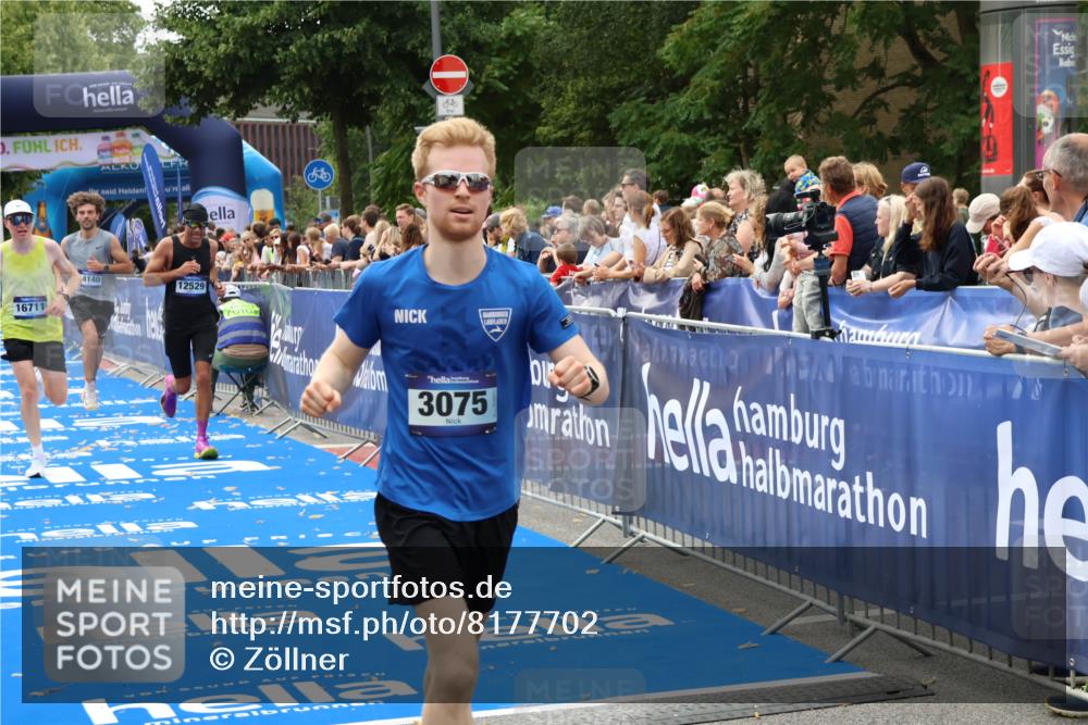 29.06.2025 - hella hamburg halbmarathon Zöllner http://msf.ph/oto/8177702 29.06.2025 10:28:26 Ziel 3075, 5328, 12529, 14140, 16711 meine-sportfotos.de