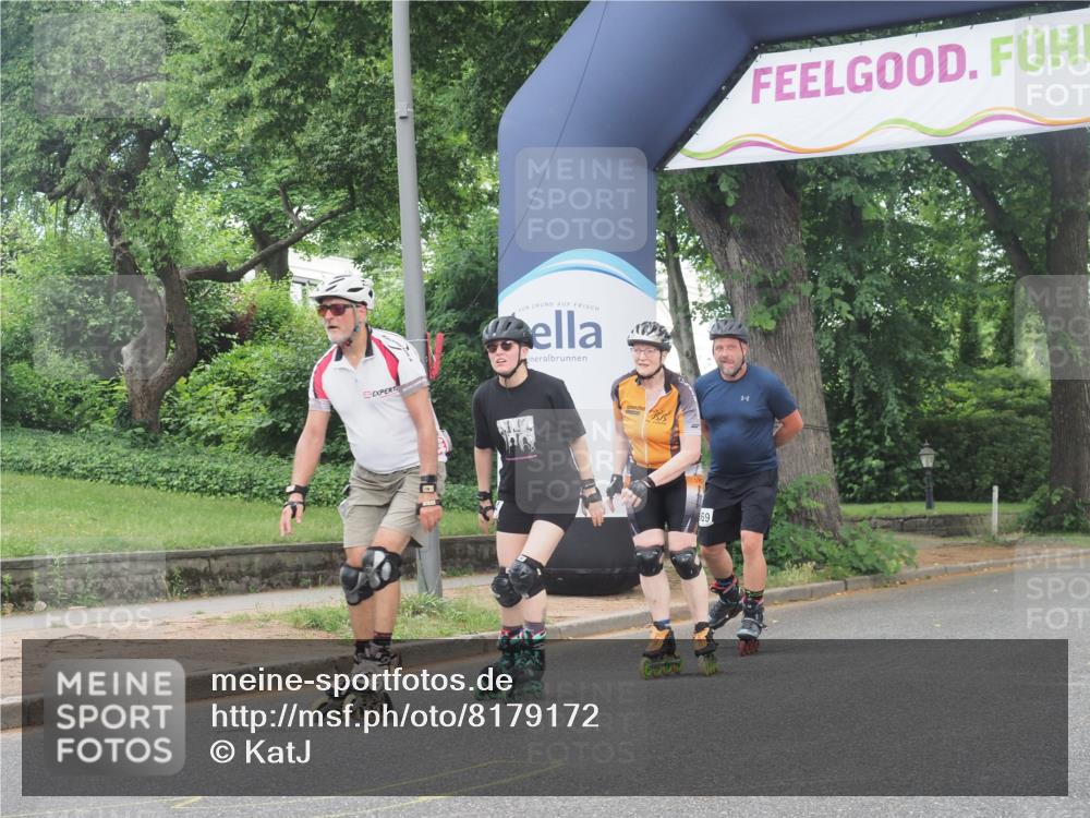 29.06.2025 - hella hamburg halbmarathon KatJ http://msf.ph/oto/8179172 29.06.2025 09:22:07 Zwischen KM18-KM19  meine-sportfotos.de