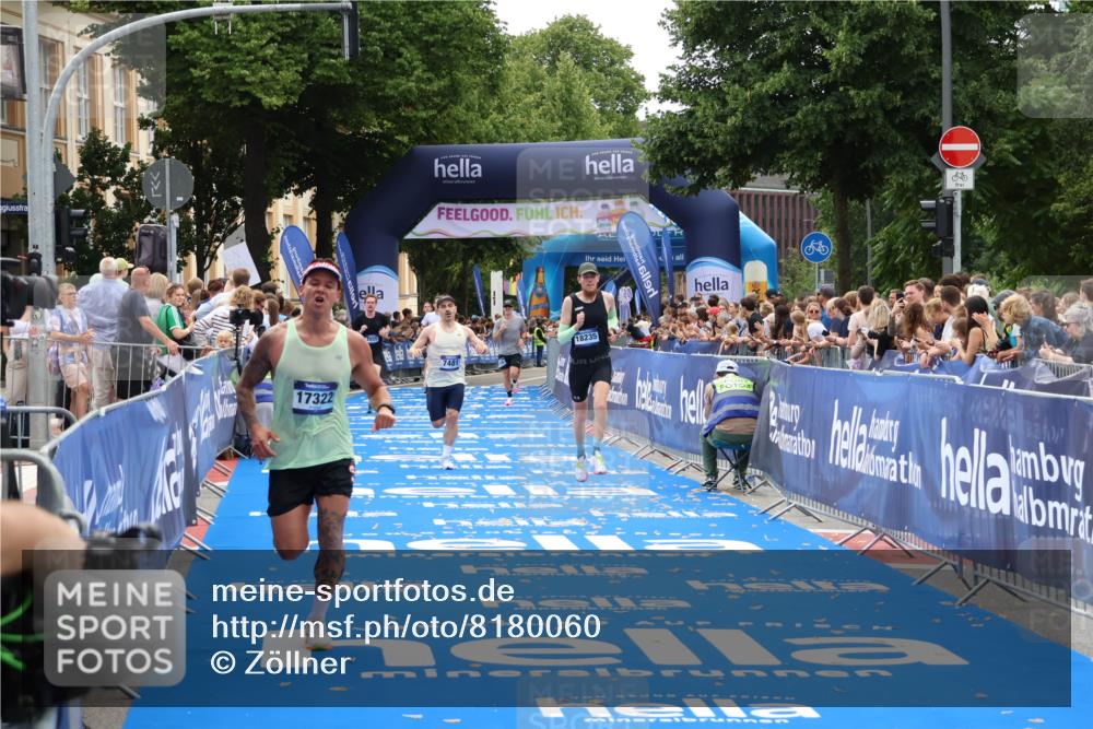 29.06.2025 - hella hamburg halbmarathon Zöllner http://msf.ph/oto/8180060 29.06.2025 10:30:45 Ziel 2851, 7055, 7481, 17322, 18235 meine-sportfotos.de