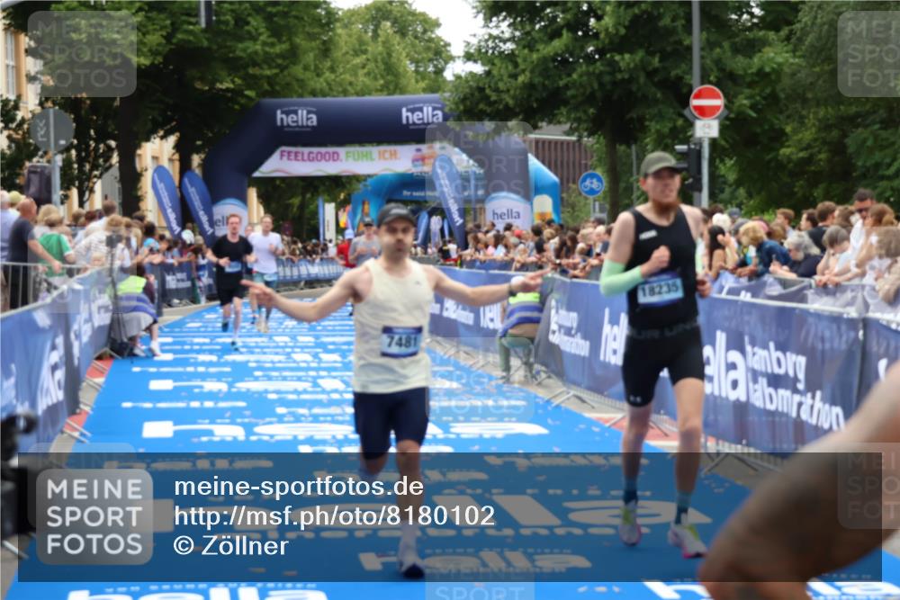 29.06.2025 - hella hamburg halbmarathon Zöllner http://msf.ph/oto/8180102 29.06.2025 10:30:48 Ziel 3379, 7055, 7481, 9381, 9508, 18235, 18871 meine-sportfotos.de