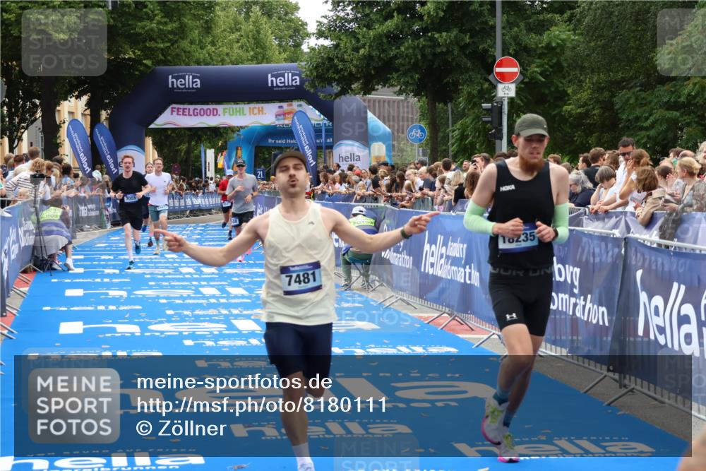 29.06.2025 - hella hamburg halbmarathon Zöllner http://msf.ph/oto/8180111 29.06.2025 10:30:48 Ziel 3379, 7055, 7481, 9381, 9508, 18235, 18871 meine-sportfotos.de