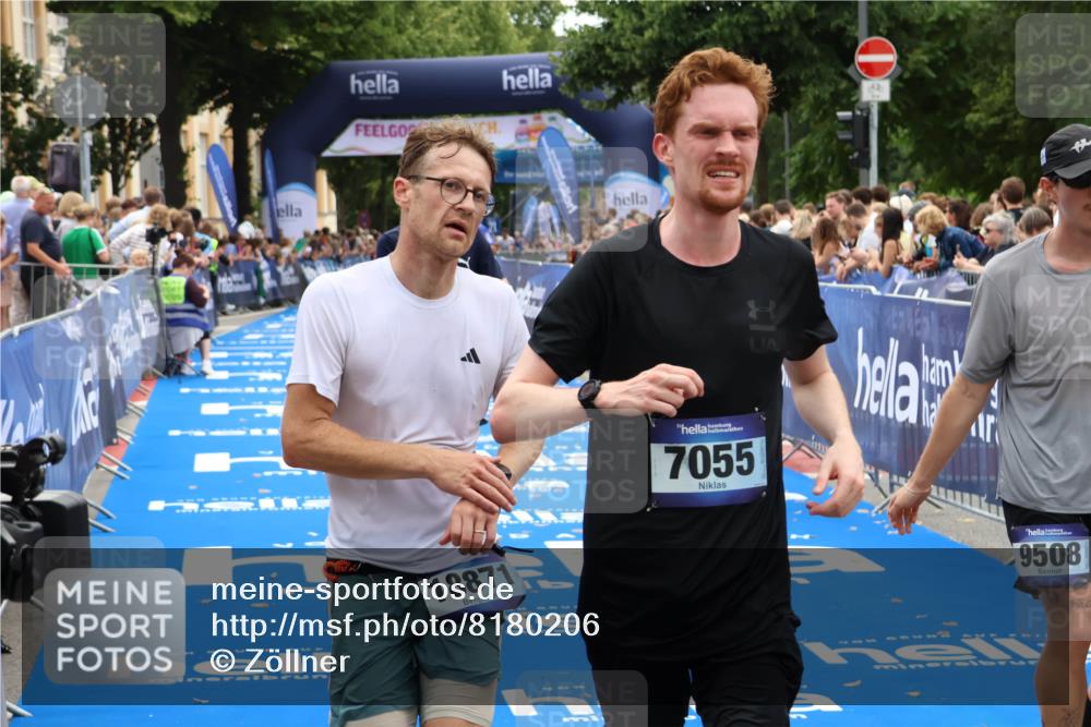 29.06.2025 - hella hamburg halbmarathon Zöllner http://msf.ph/oto/8180206 29.06.2025 10:30:55 Ziel 3379, 7880, 9381, 9508, 18871 meine-sportfotos.de