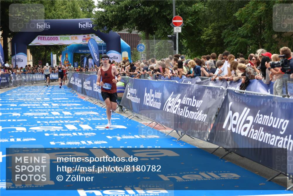 29.06.2025 - hella hamburg halbmarathon Zöllner http://msf.ph/oto/8180782 29.06.2025 10:31:31 Ziel 19118 meine-sportfotos.de