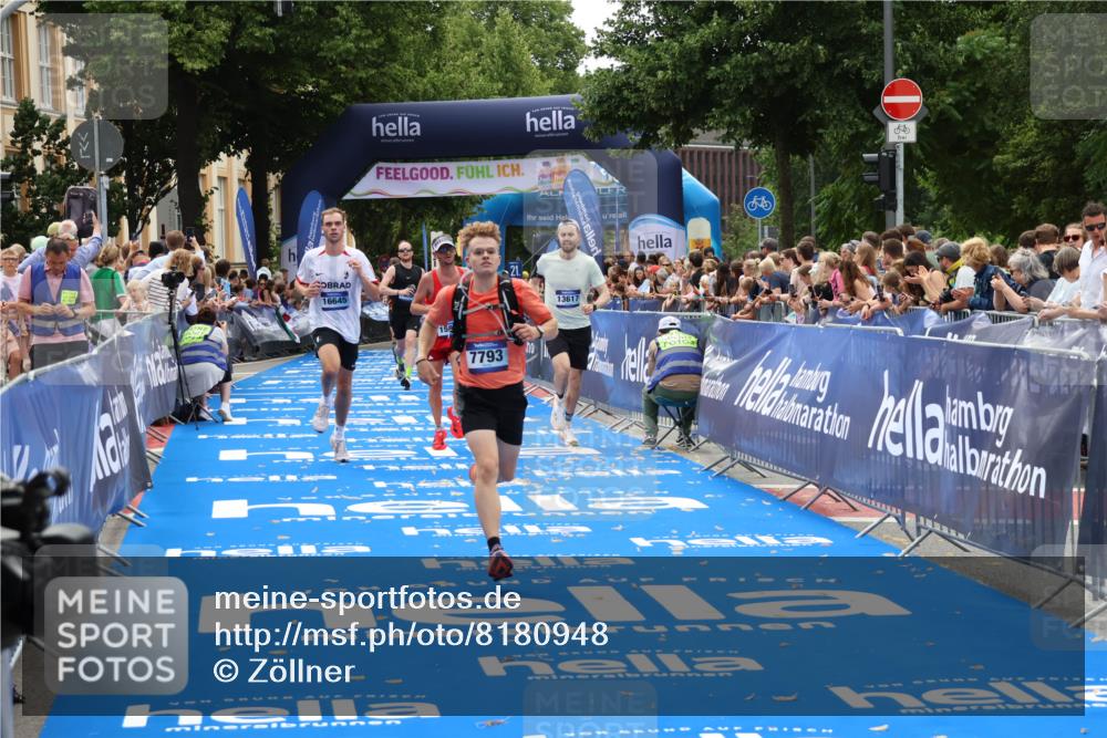 29.06.2025 - hella hamburg halbmarathon Zöllner http://msf.ph/oto/8180948 29.06.2025 10:31:42 Ziel 7793, 13606, 13617, 15835, 18102 meine-sportfotos.de