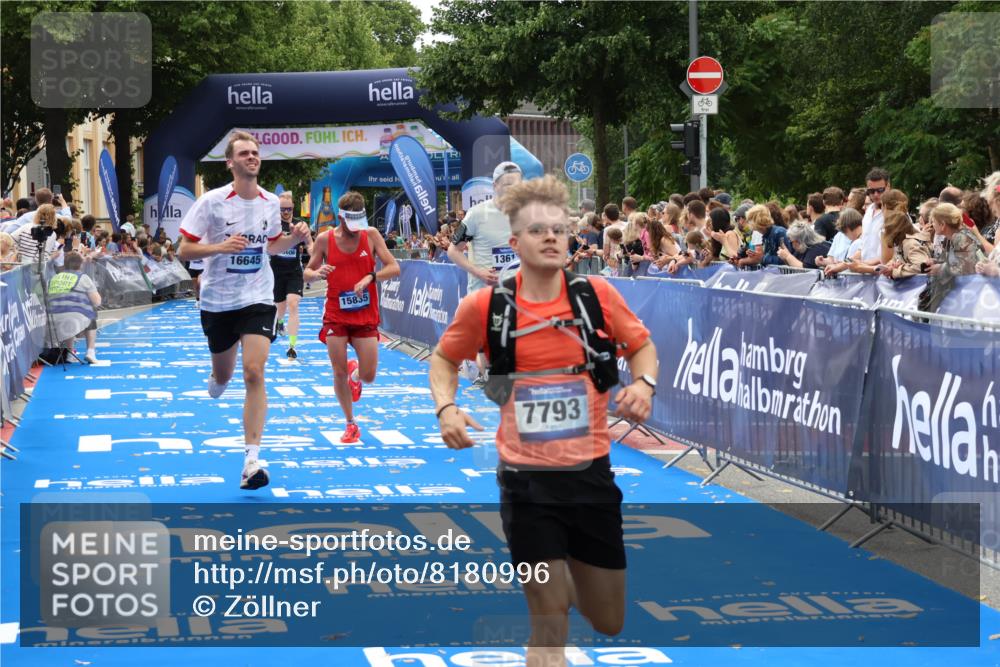 29.06.2025 - hella hamburg halbmarathon Zöllner http://msf.ph/oto/8180996 29.06.2025 10:31:43 Ziel 7793, 13606, 13617, 15835, 18102 meine-sportfotos.de