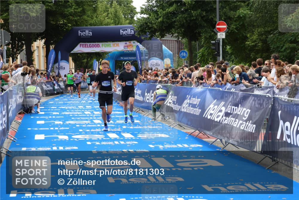 29.06.2025 - hella hamburg halbmarathon Zöllner http://msf.ph/oto/8181303 29.06.2025 10:31:55 Ziel 3935, 10927, 11929 meine-sportfotos.de