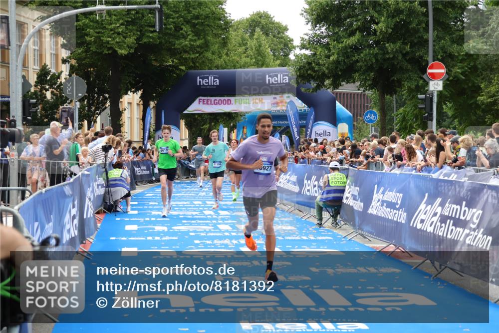 29.06.2025 - hella hamburg halbmarathon Zöllner http://msf.ph/oto/8181392 29.06.2025 10:32:00 Ziel 1407, 4129, 4698, 6619, 10927, 11199 meine-sportfotos.de