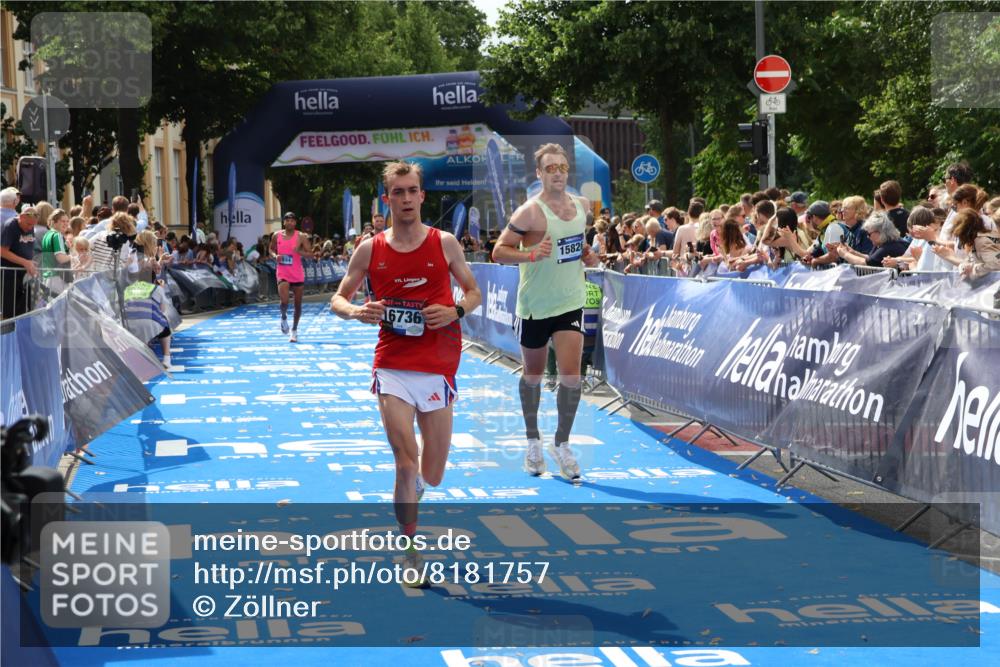 29.06.2025 - hella hamburg halbmarathon Zöllner http://msf.ph/oto/8181757 29.06.2025 10:32:15 Ziel 1894, 7272, 15826, 16736 meine-sportfotos.de