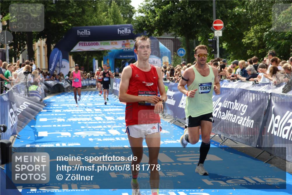 29.06.2025 - hella hamburg halbmarathon Zöllner http://msf.ph/oto/8181778 29.06.2025 10:32:16 Ziel 1894, 7272, 10876, 15826, 16736 meine-sportfotos.de