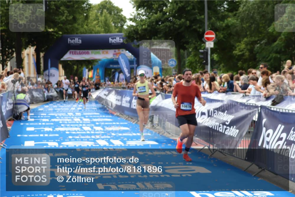29.06.2025 - hella hamburg halbmarathon Zöllner http://msf.ph/oto/8181896 29.06.2025 10:32:23 Ziel 7272, 10484, 10876, 16065 meine-sportfotos.de