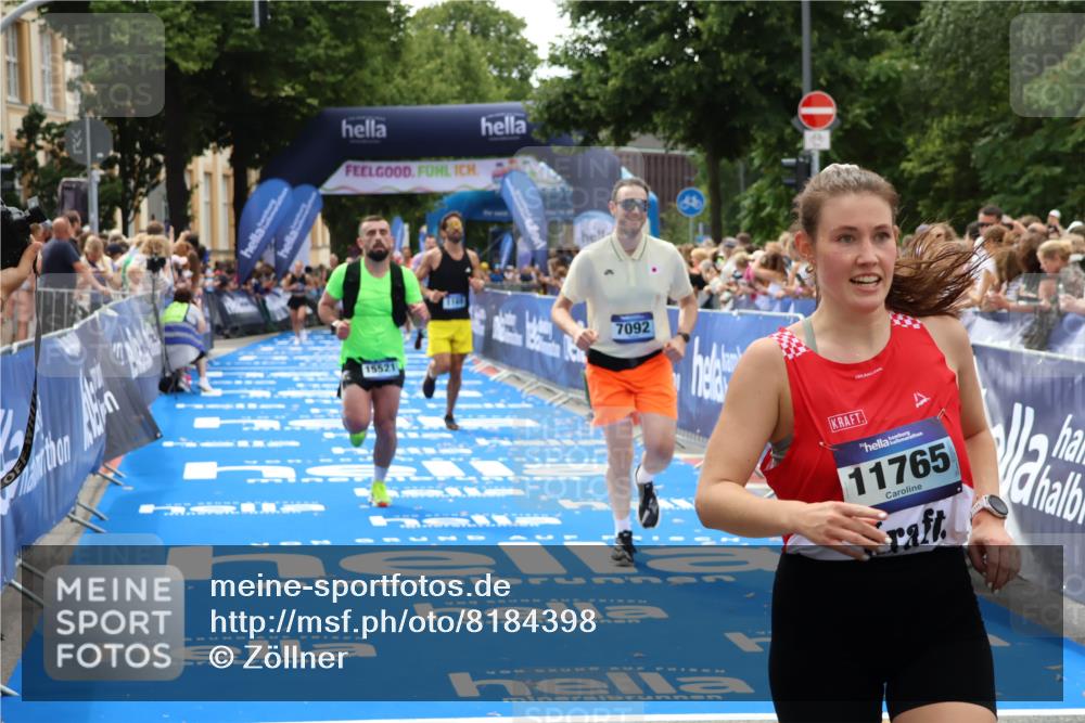 29.06.2025 - hella hamburg halbmarathon Zöllner http://msf.ph/oto/8184398 29.06.2025 10:41:58 Ziel 1169, 7092, 7363, 8694, 15521, 16507 meine-sportfotos.de
