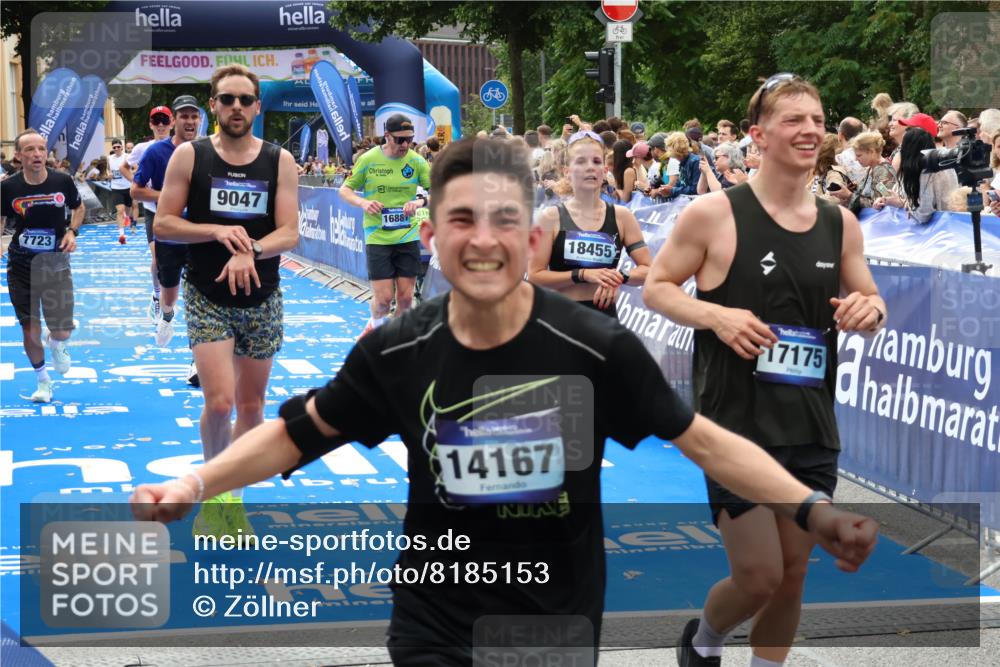 29.06.2025 - hella hamburg halbmarathon Zöllner http://msf.ph/oto/8185153 29.06.2025 10:33:23 Ziel 1959, 4679, 7723, 9047, 14167, 16881, 17175, 17489, 18455 meine-sportfotos.de