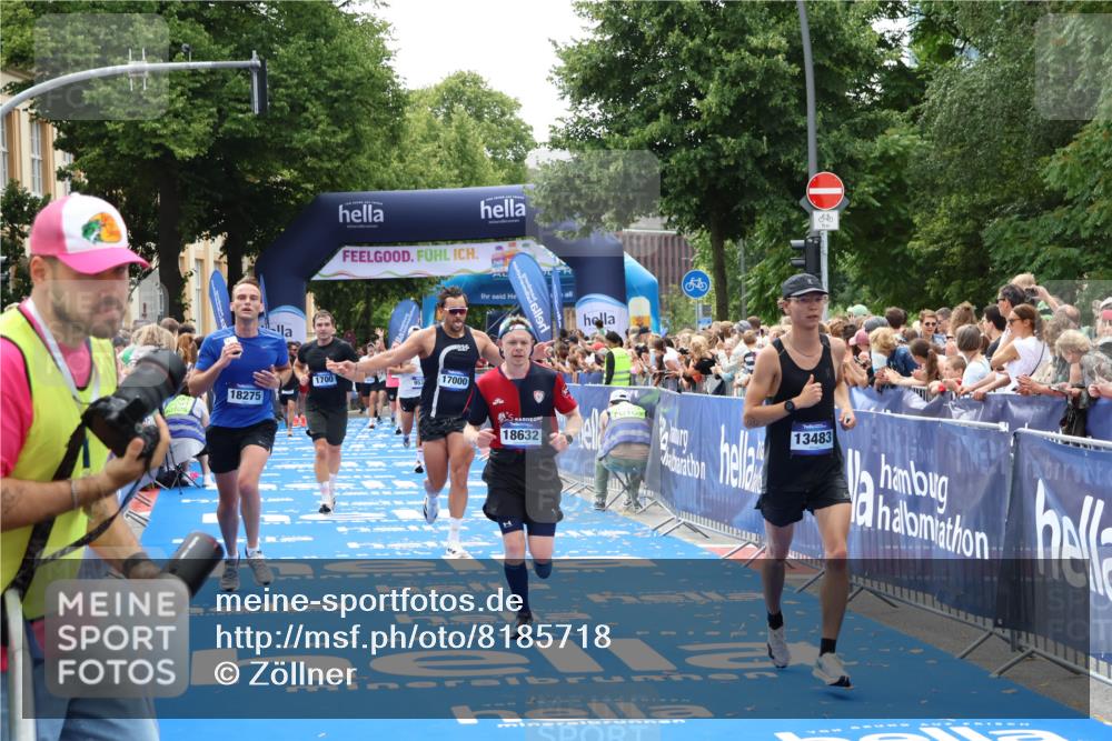 29.06.2025 - hella hamburg halbmarathon Zöllner http://msf.ph/oto/8185718 29.06.2025 10:42:44 Ziel 1700, 9371, 9534, 13483, 17000, 18275, 18632 meine-sportfotos.de