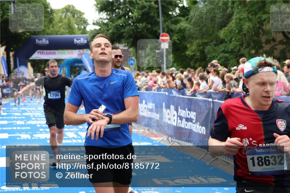 29.06.2025 - hella hamburg halbmarathon Zöllner http://msf.ph/oto/8185772 29.06.2025 10:42:47 Ziel 1700, 7105, 9371, 9534, 13725, 14560, 14813, 17000 meine-sportfotos.de