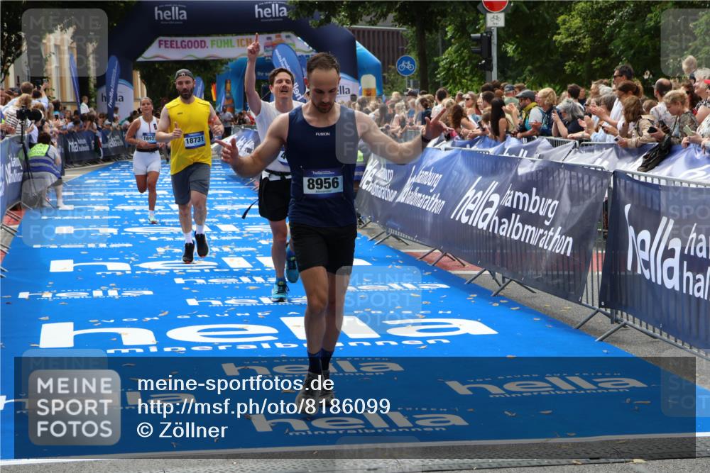 29.06.2025 - hella hamburg halbmarathon Zöllner http://msf.ph/oto/8186099 29.06.2025 10:33:33 Ziel 4602, 8956, 15326, 16931, 17056, 18731, 18854 meine-sportfotos.de