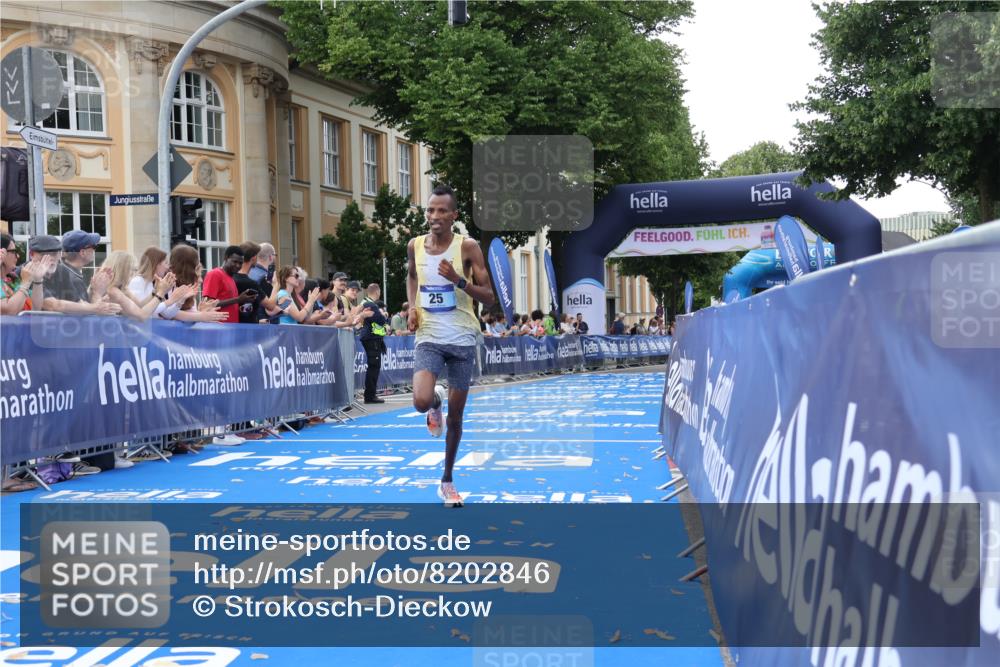 29.06.2025 - hella hamburg halbmarathon Strokosch-Dieckow http://msf.ph/oto/8202846 29.06.2025 10:02:23 Ziel 2, 22, 25 meine-sportfotos.de
