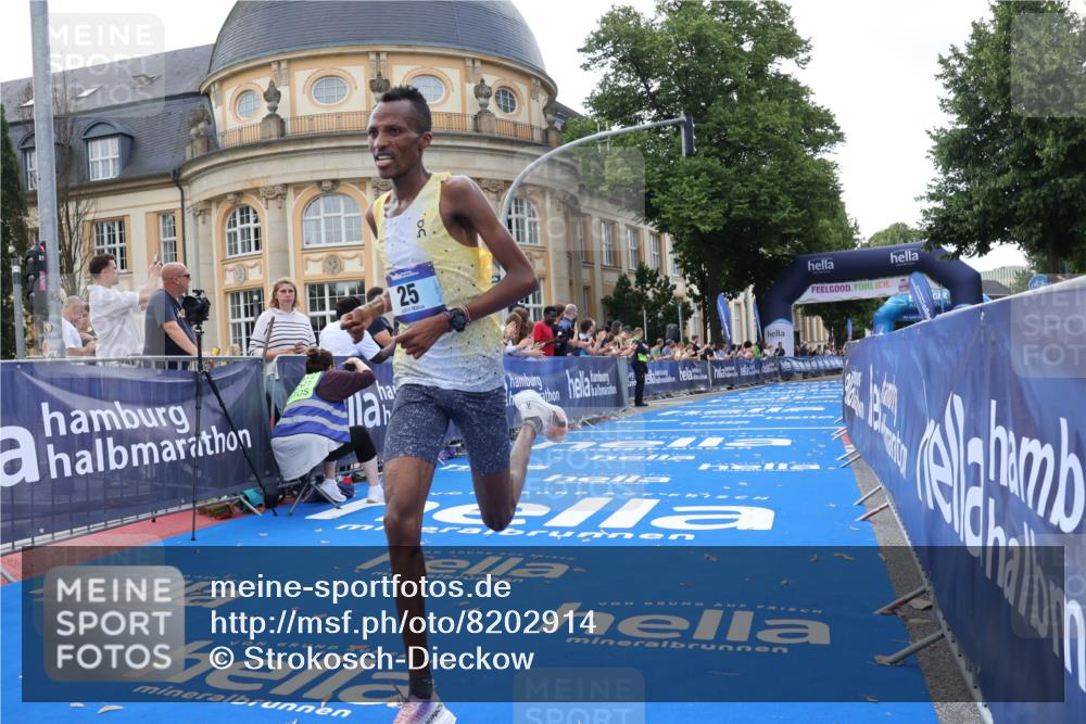 29.06.2025 - hella hamburg halbmarathon Strokosch-Dieckow http://msf.ph/oto/8202914 29.06.2025 10:02:24 Ziel 2, 22, 25 meine-sportfotos.de