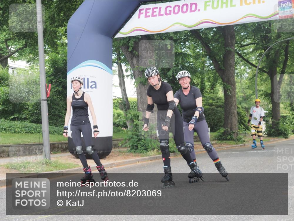 29.06.2025 - hella hamburg halbmarathon KatJ http://msf.ph/oto/8203069 29.06.2025 09:31:33 Zwischen KM18-KM19  meine-sportfotos.de