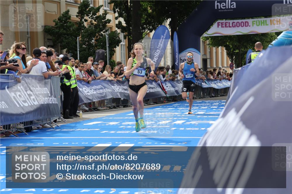 29.06.2025 - hella hamburg halbmarathon Strokosch-Dieckow http://msf.ph/oto/8207689 29.06.2025 10:19:07 Ziel 53, 2144 meine-sportfotos.de