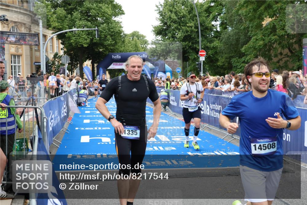 29.06.2025 - hella hamburg halbmarathon Zöllner http://msf.ph/oto/8217544 29.06.2025 10:51:39 Ziel 1335, 5008, 10691, 13327, 14012, 14458, 19007, 19020 meine-sportfotos.de