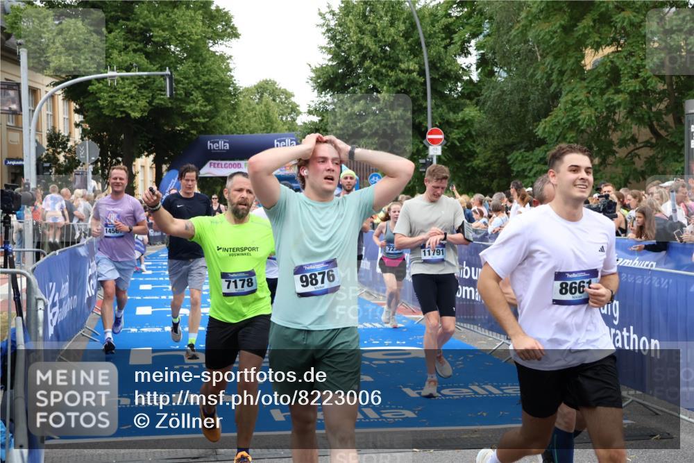 29.06.2025 - hella hamburg halbmarathon Zöllner http://msf.ph/oto/8223006 29.06.2025 10:52:35 Ziel 3715, 6561, 6562, 7178, 7232, 8371, 8661, 9145, 9739, 11791, 13301, 14561, 15001, 15980, 18982 meine-sportfotos.de
