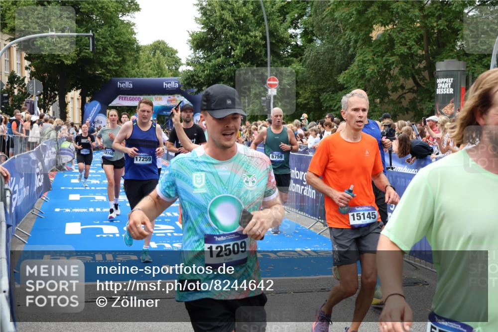 29.06.2025 - hella hamburg halbmarathon Zöllner http://msf.ph/oto/8244642 29.06.2025 10:56:45 Ziel 4152, 6416, 6759, 7037, 7646, 8311, 8744, 8825, 8996, 9488, 11083, 11870, 14369, 14461, 15134, 15145, 15431, 15712, 16043, 16121, 17259, 18340, 18634, 18899 meine-sportfotos.de