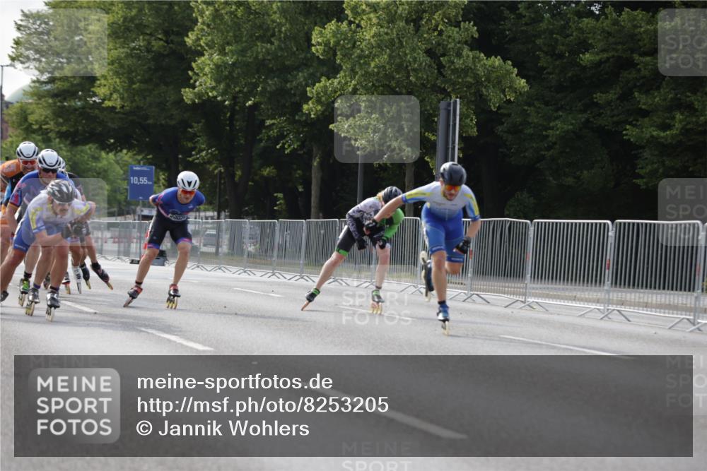 29.06.2025 - hella hamburg halbmarathon Jannik Wohlers http://msf.ph/oto/8253205 29.06.2025 08:48:41 Lombardsbrücke  meine-sportfotos.de