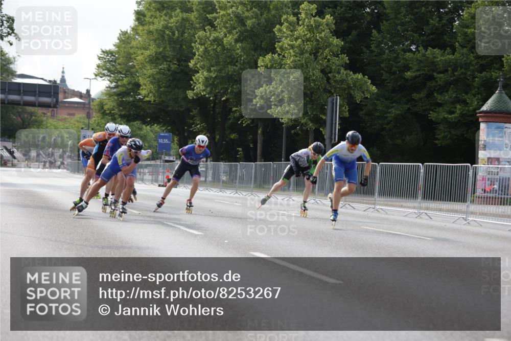 29.06.2025 - hella hamburg halbmarathon Jannik Wohlers http://msf.ph/oto/8253267 29.06.2025 08:48:41 Lombardsbrücke  meine-sportfotos.de