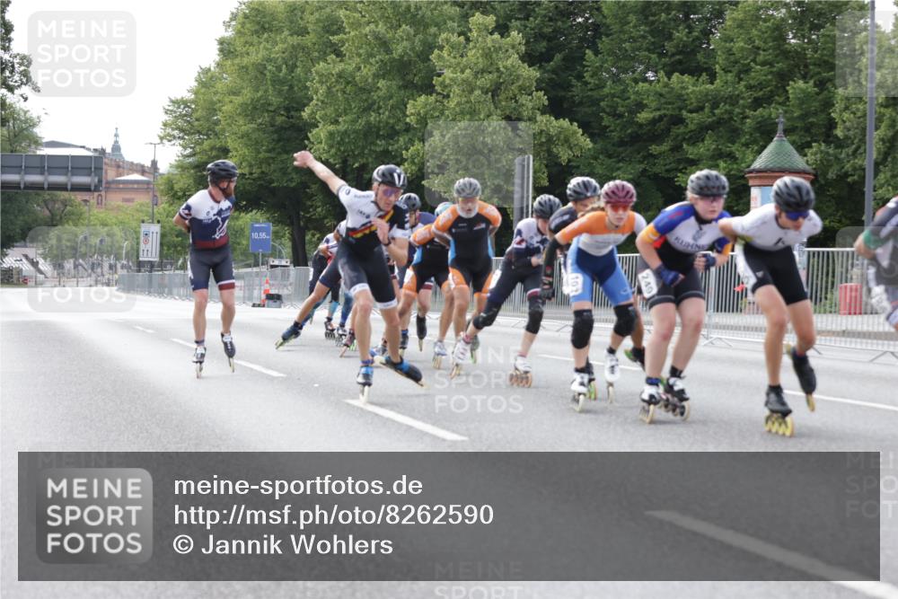 29.06.2025 - hella hamburg halbmarathon Jannik Wohlers http://msf.ph/oto/8262590 29.06.2025 08:50:00 Lombardsbrücke  meine-sportfotos.de