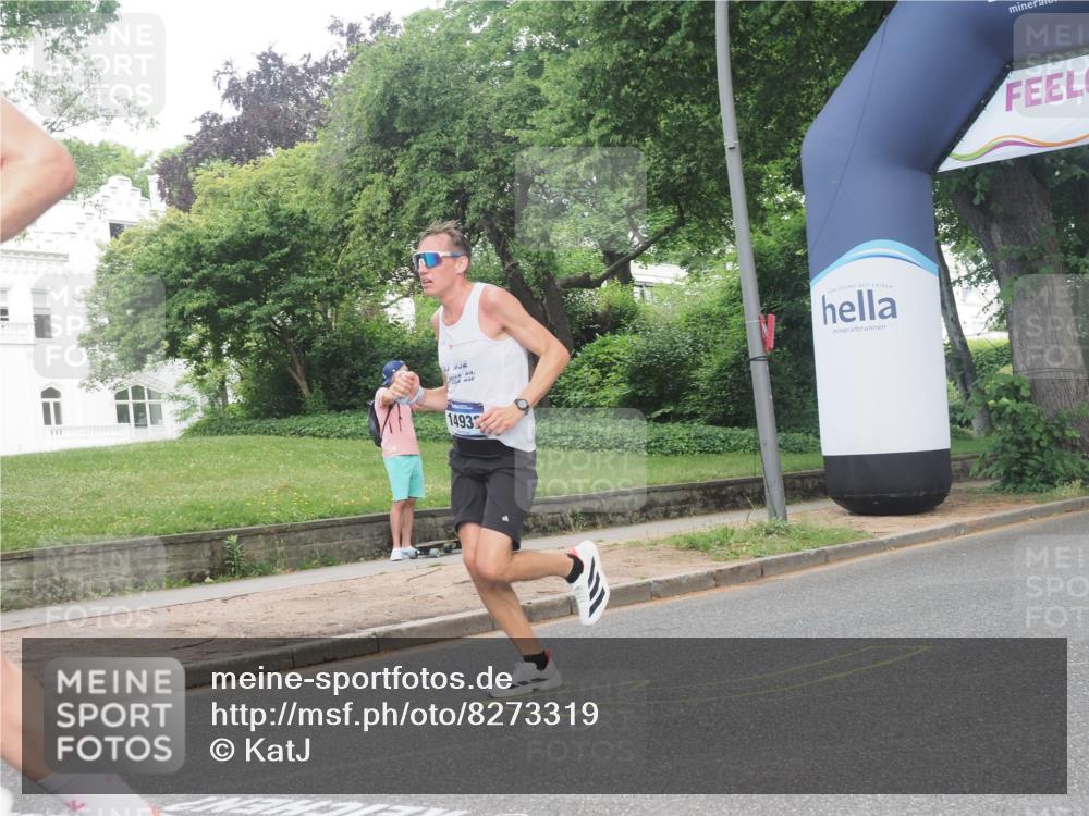 29.06.2025 - hella hamburg halbmarathon KatJ http://msf.ph/oto/8273319 29.06.2025 10:09:00 Zwischen KM18-KM19  meine-sportfotos.de