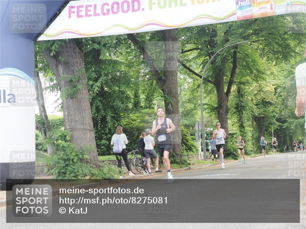 29.06.2025 - hella hamburg halbmarathon KatJ http://msf.ph/oto/8275081 29.06.2025 10:09:44 Zwischen KM18-KM19  meine-sportfotos.de