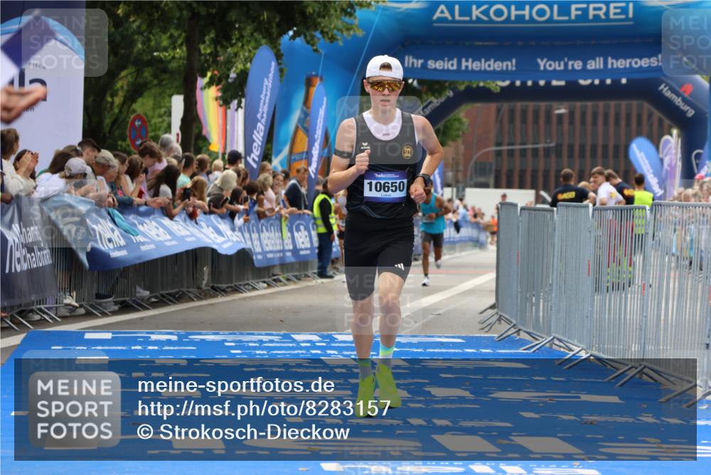 29.06.2025 - hella hamburg halbmarathon Strokosch-Dieckow http://msf.ph/oto/8283157 29.06.2025 10:22:11 Ziel 10650, 18693 meine-sportfotos.de