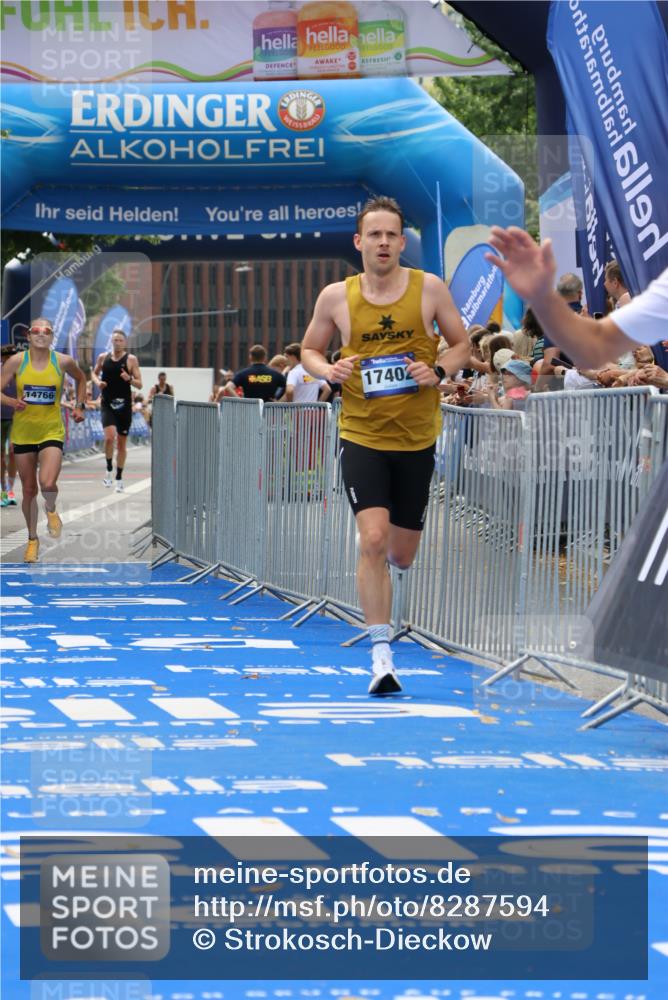 29.06.2025 - hella hamburg halbmarathon Strokosch-Dieckow http://msf.ph/oto/8287594 29.06.2025 10:20:48 Ziel 11210, 14360, 14766, 16988, 17402 meine-sportfotos.de