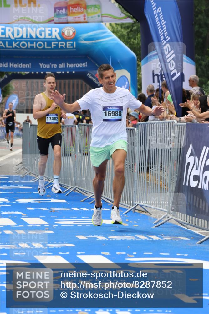 29.06.2025 - hella hamburg halbmarathon Strokosch-Dieckow http://msf.ph/oto/8287852 29.06.2025 10:20:47 Ziel 11210, 14360, 14766, 16988, 17402 meine-sportfotos.de