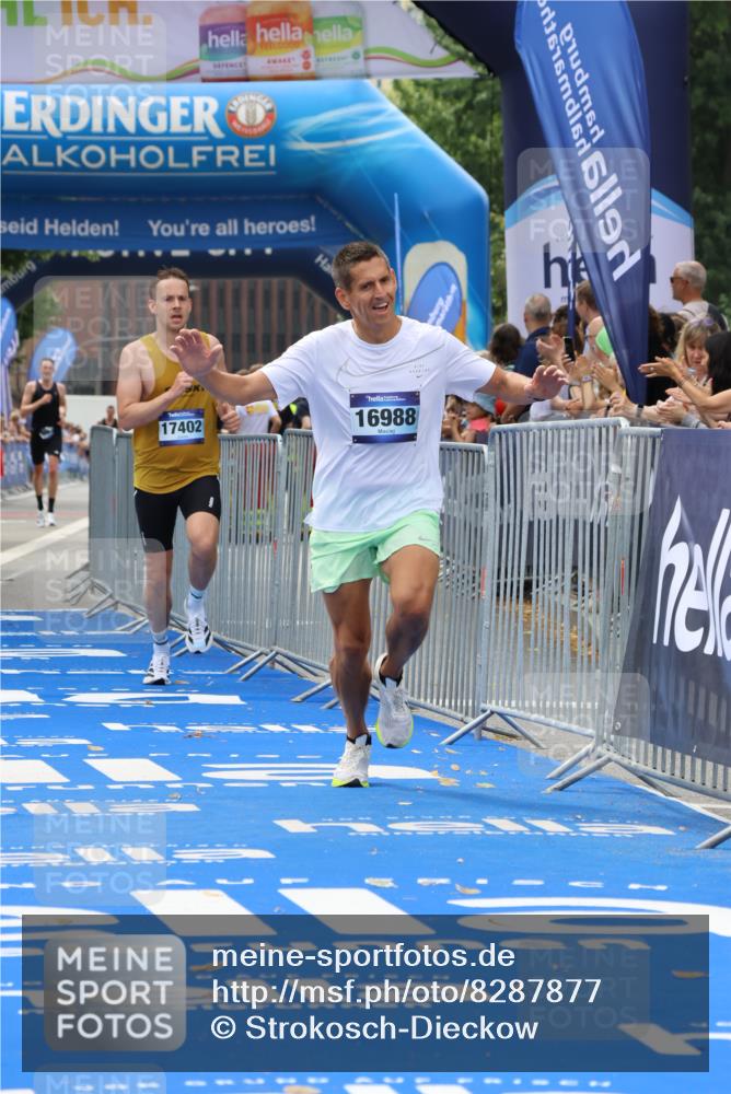 29.06.2025 - hella hamburg halbmarathon Strokosch-Dieckow http://msf.ph/oto/8287877 29.06.2025 10:20:47 Ziel 11210, 14360, 14766, 16988, 17402 meine-sportfotos.de