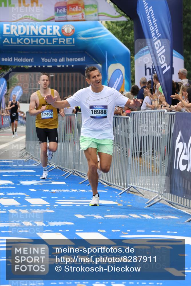 29.06.2025 - hella hamburg halbmarathon Strokosch-Dieckow http://msf.ph/oto/8287911 29.06.2025 10:20:47 Ziel 11210, 14360, 14766, 16988, 17402 meine-sportfotos.de