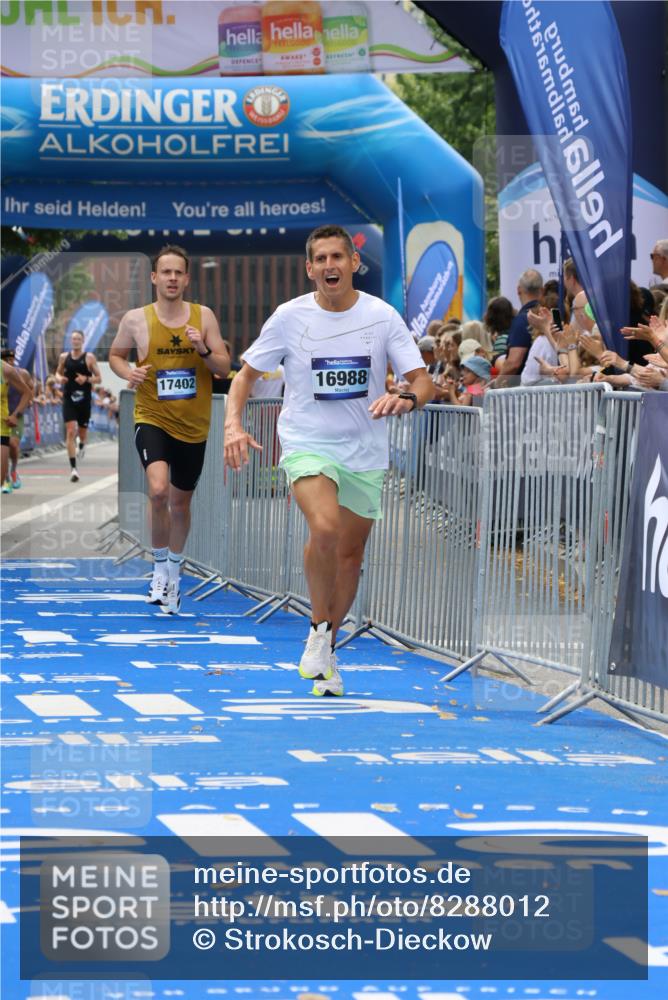 29.06.2025 - hella hamburg halbmarathon Strokosch-Dieckow http://msf.ph/oto/8288012 29.06.2025 10:20:46 Ziel 11210, 14360, 14766, 16988, 17402 meine-sportfotos.de