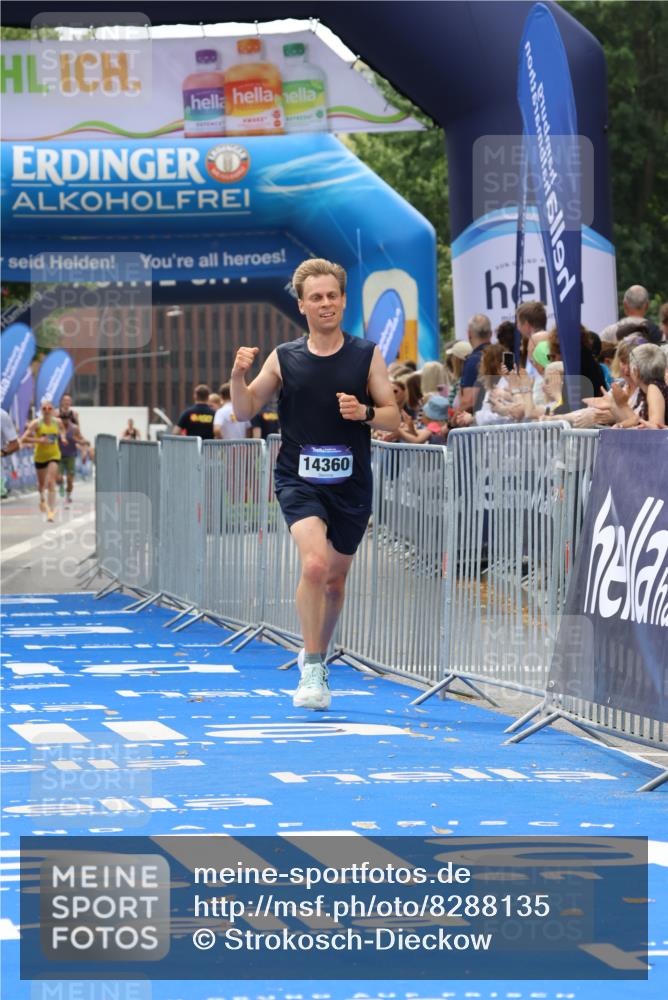 29.06.2025 - hella hamburg halbmarathon Strokosch-Dieckow http://msf.ph/oto/8288135 29.06.2025 10:20:41 Ziel 14360, 16988, 17402 meine-sportfotos.de