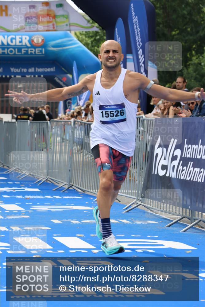 29.06.2025 - hella hamburg halbmarathon Strokosch-Dieckow http://msf.ph/oto/8288347 29.06.2025 10:20:34 Ziel 14360, 15526 meine-sportfotos.de