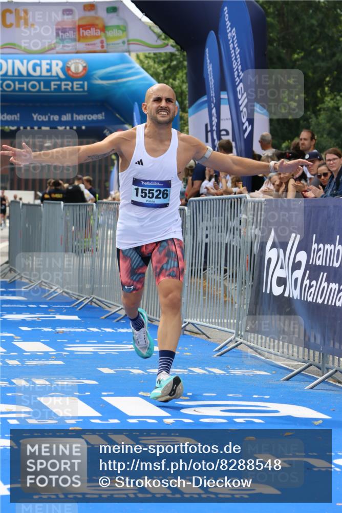 29.06.2025 - hella hamburg halbmarathon Strokosch-Dieckow http://msf.ph/oto/8288548 29.06.2025 10:20:34 Ziel 14360, 15526 meine-sportfotos.de