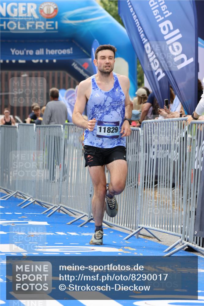 29.06.2025 - hella hamburg halbmarathon Strokosch-Dieckow http://msf.ph/oto/8290017 29.06.2025 10:20:04 Ziel 9255, 11829, 18848 meine-sportfotos.de