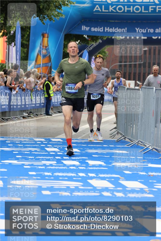 29.06.2025 - hella hamburg halbmarathon Strokosch-Dieckow http://msf.ph/oto/8290103 29.06.2025 10:19:57 Ziel 9255, 11829, 14188, 18848 meine-sportfotos.de