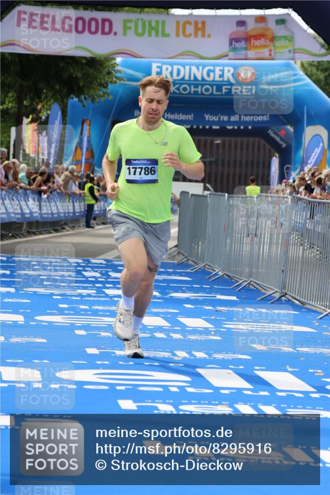 29.06.2025 - hella hamburg halbmarathon Strokosch-Dieckow http://msf.ph/oto/8295916 29.06.2025 10:18:09 Ziel 17786 meine-sportfotos.de