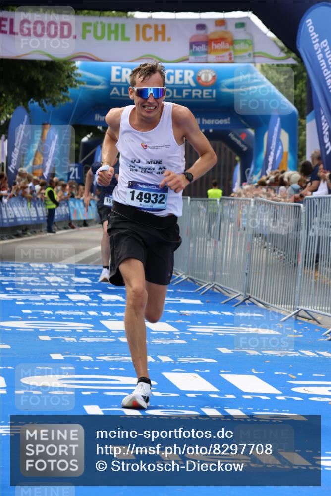 29.06.2025 - hella hamburg halbmarathon Strokosch-Dieckow http://msf.ph/oto/8297708 29.06.2025 10:17:53 Ziel 14932, 15166, 19072 meine-sportfotos.de