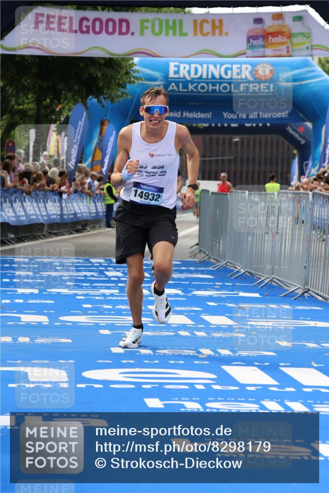 29.06.2025 - hella hamburg halbmarathon Strokosch-Dieckow http://msf.ph/oto/8298179 29.06.2025 10:17:52 Ziel 14932, 15166 meine-sportfotos.de